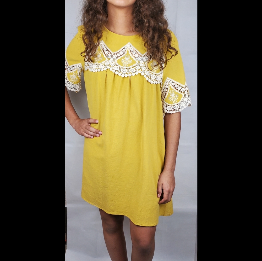 Mustard Yellow Dress